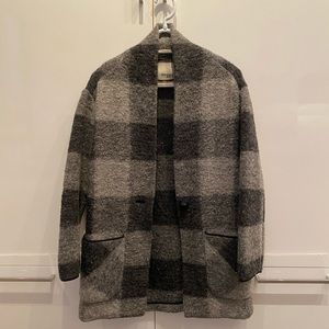 Aritzia wilfred free off duty wool jacket, size extra small